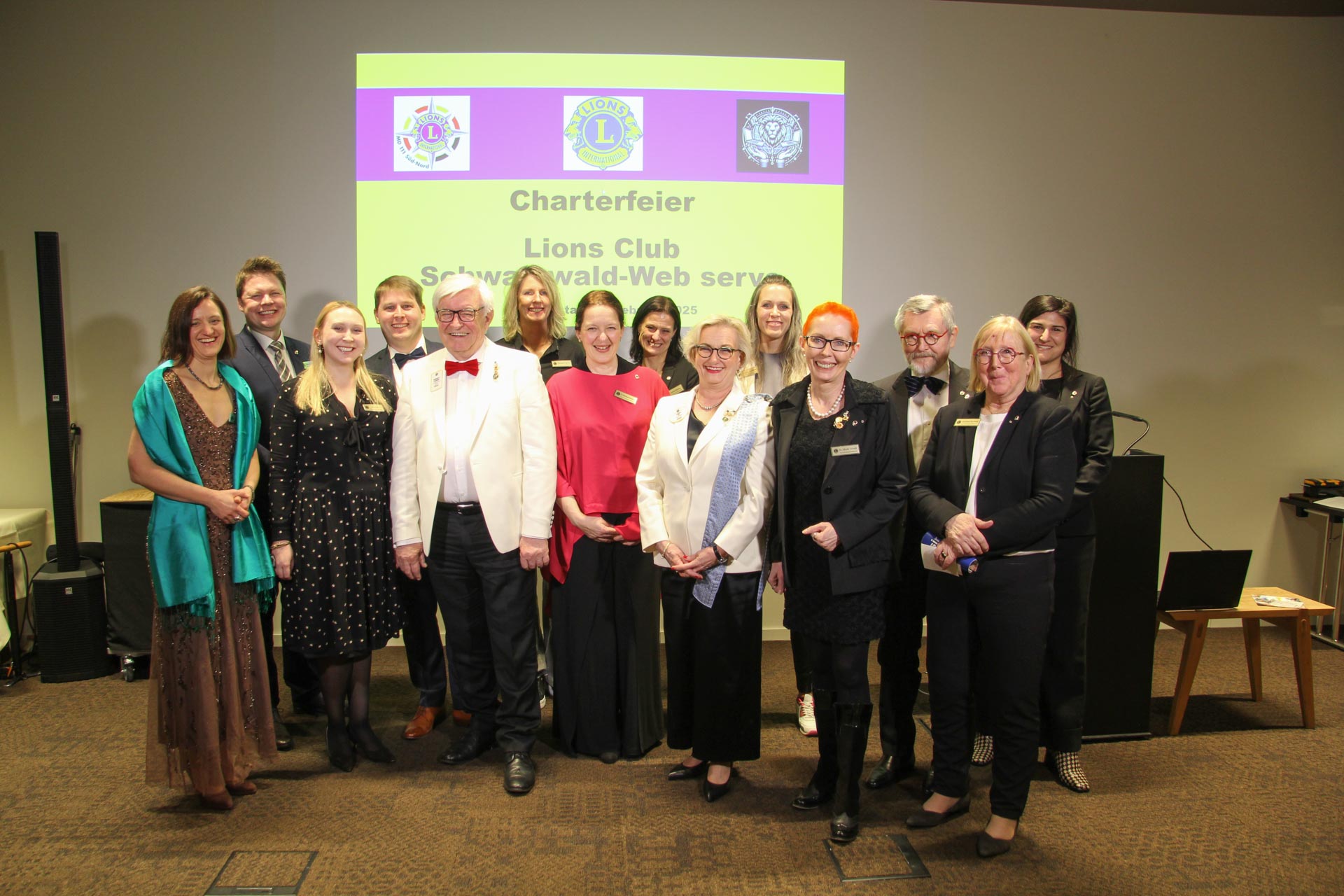 Ein Meilenstein für den guten Zweck: Die Charterfeier des Lions Clubs Schwarzwald-Web serve
